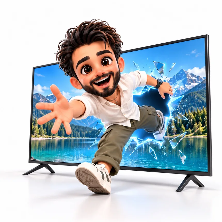 تصویر دسته تلویزیون